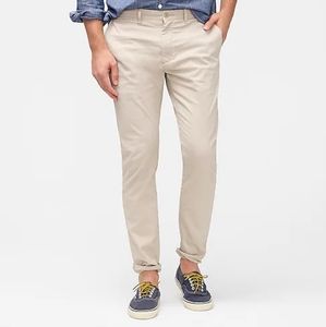 J Crew 250 Skinny Chinos in Faded Chino